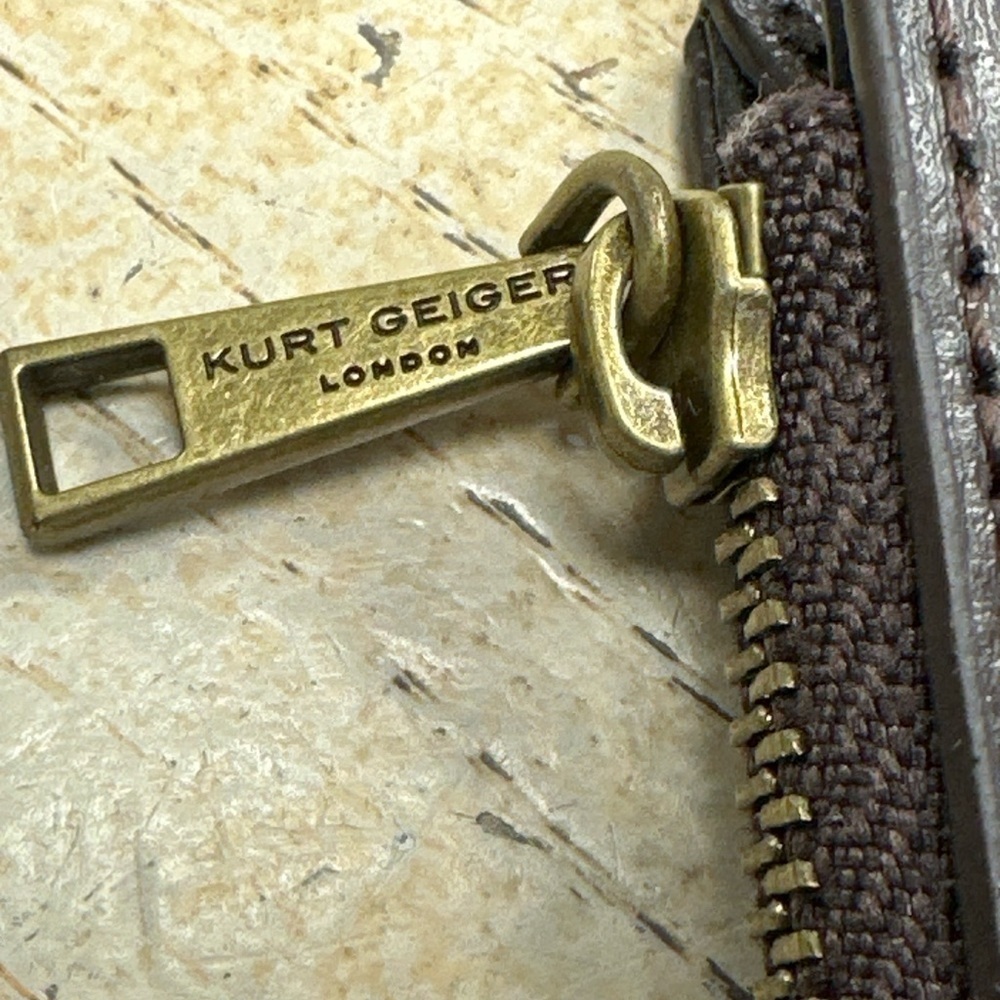 Kurt Geiger Dark Brown Men's Clutch - Picture 7 of 7